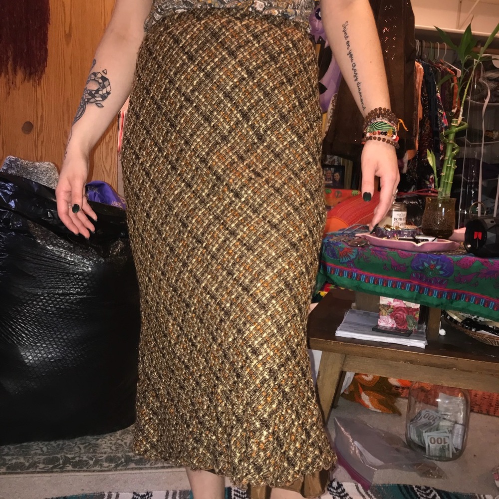 Vintage tweed skirt